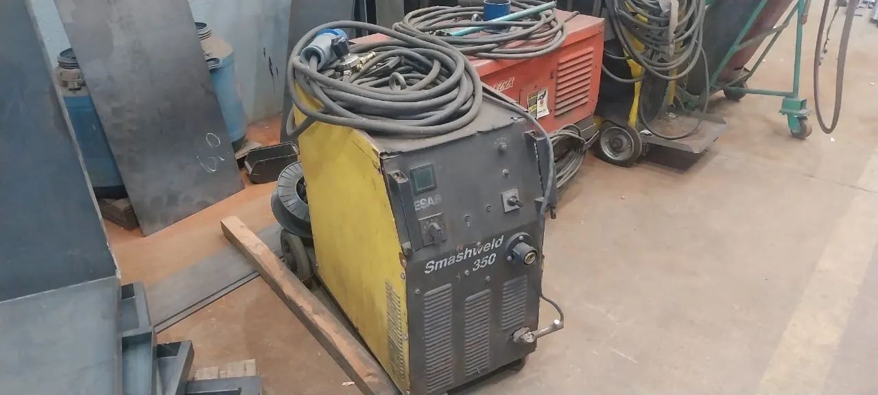 Máquina de solda ESAB Smashweld 350 - Foto 2