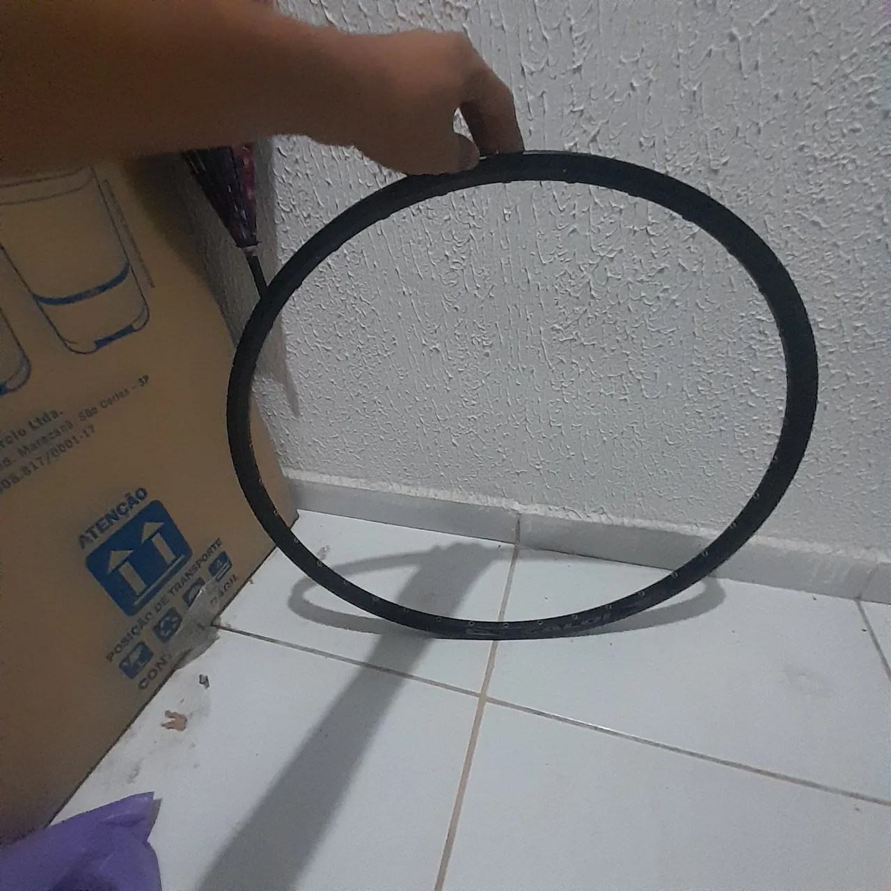 Jante aro 26 fina para bike - Preto