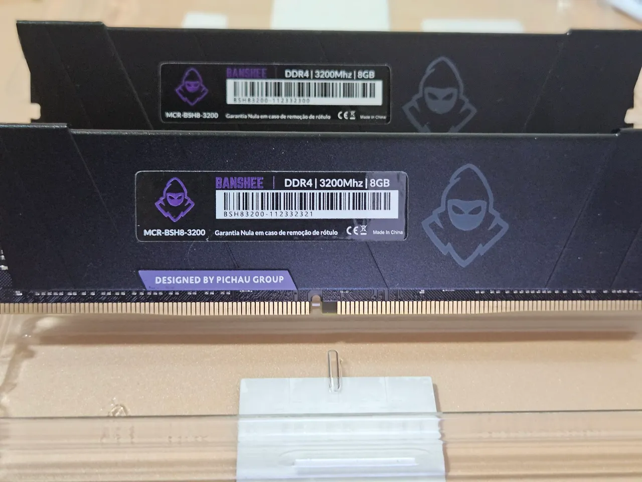 Memória RAM Banshee DDR4 3200MHz 8GB