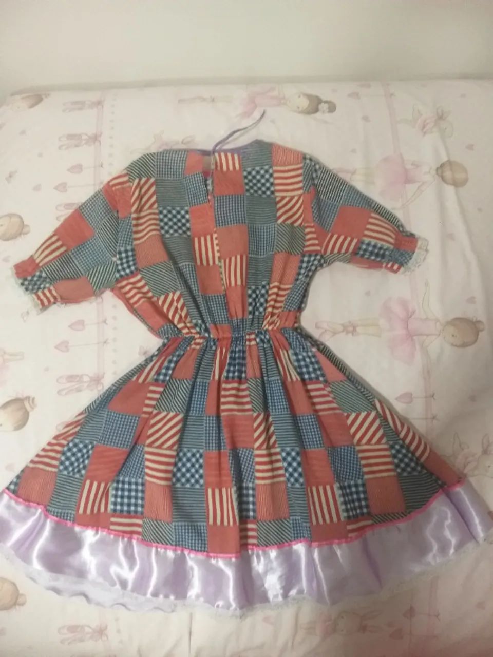 Vestido festa junina tamanho 6 - Foto 3