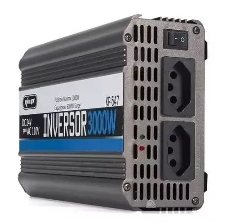 Inversor De Tensão 12v Para 110v 3000w Conversor Energia 60h - Foto 2