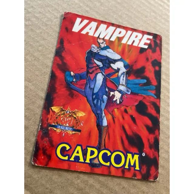 Card Arcade DarkStalkers Vampire Capcom Demitri Maximoff