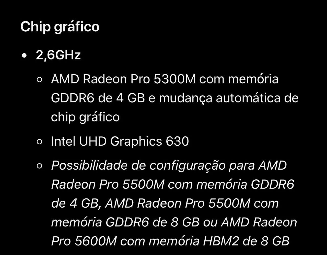 MacBook Pro i7 2019 15 polegadas - Foto 3