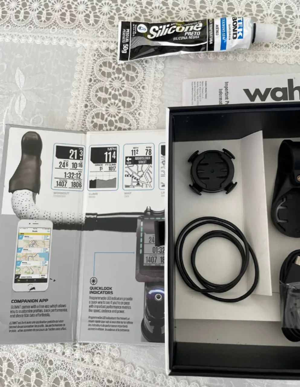 Wahoo Elemnt Gps Garmin 520 820 1000 Strava - Foto 3