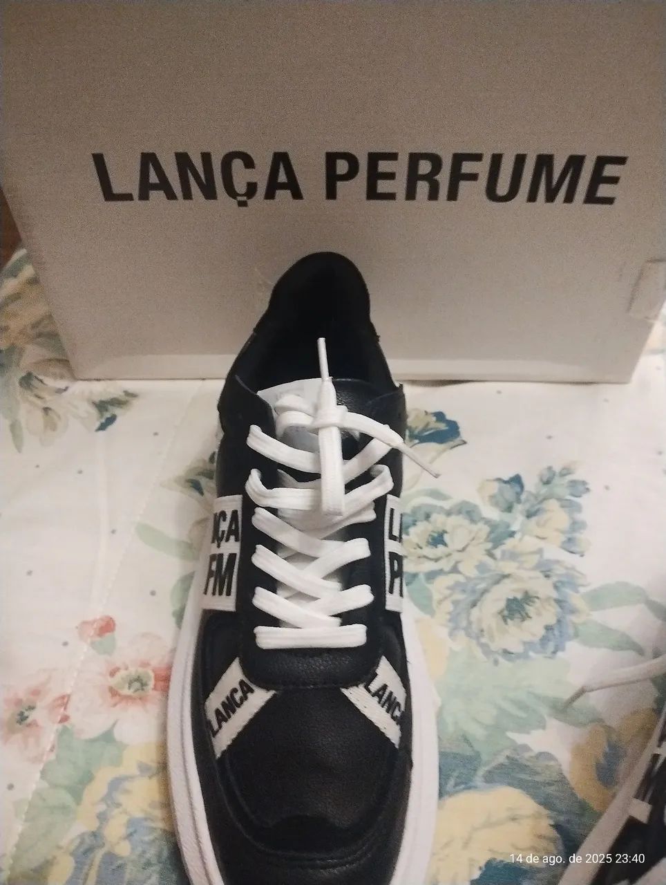 TENIS RECORTES FEMININOS LANCA PERFUME ( NOVO NUNCA USADO) - Foto 3