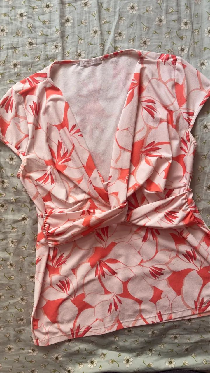 Blusa gestante amamentação 
