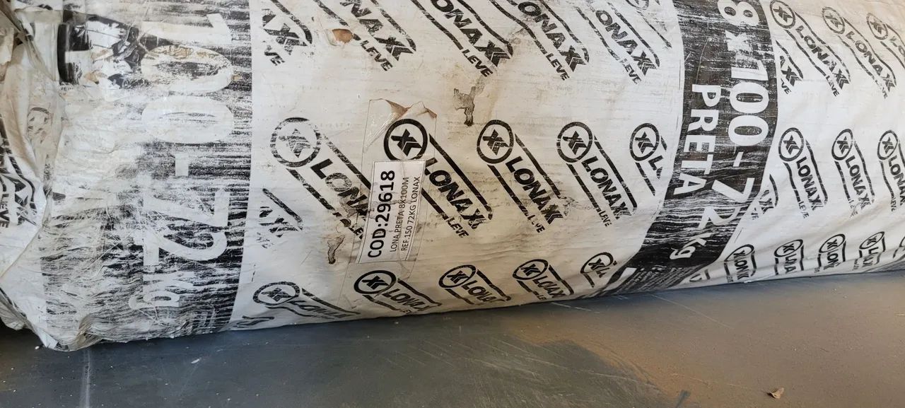 Lona Preta 8x100 - 72kg - Foto 2