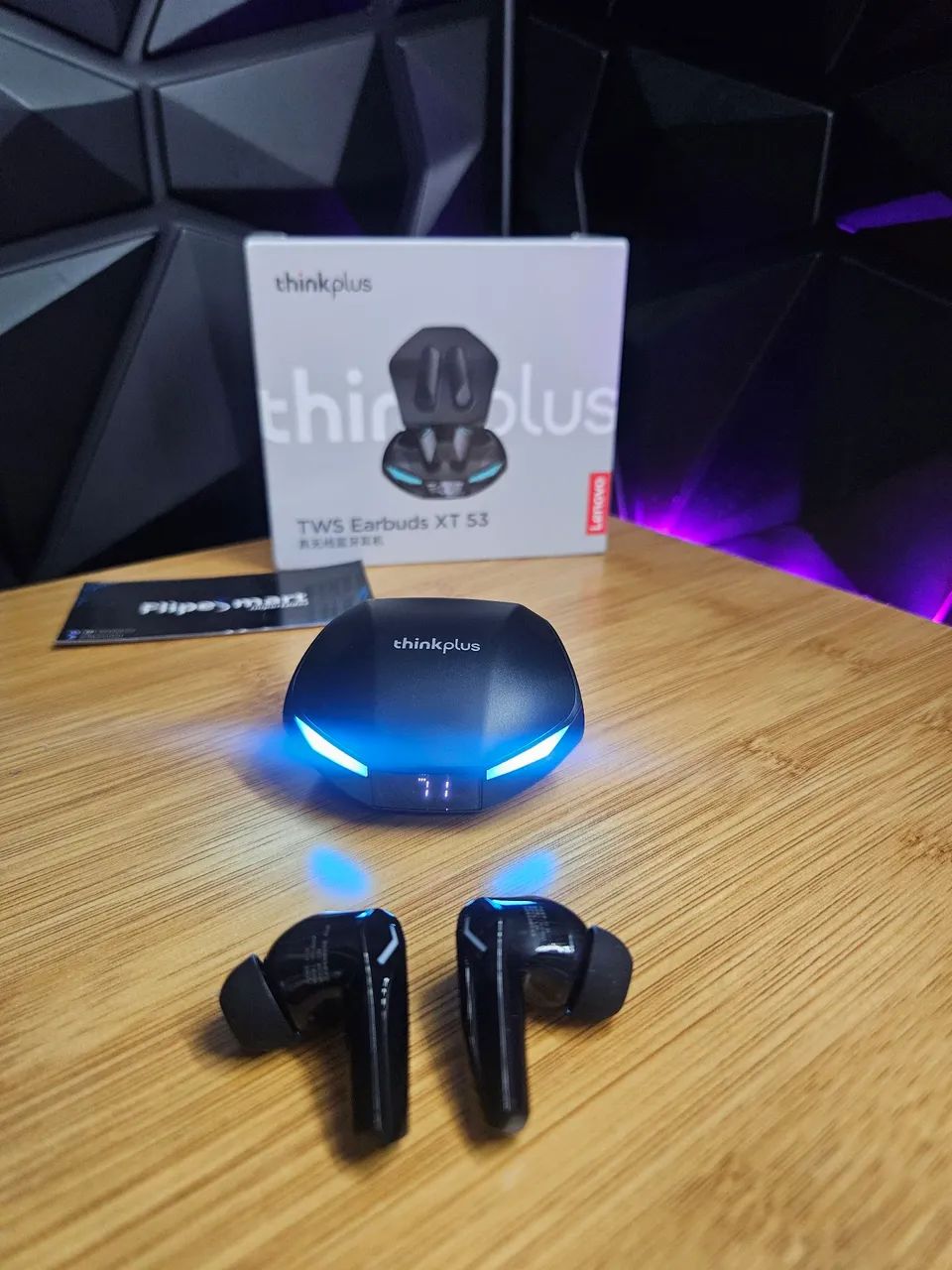 Fone bluetooth Gm2 Pro Nova Versão LACRADO E COM GARANTIA - Foto 2