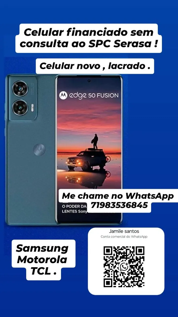 Celular financiado sem consulta ao SPC seresa ! 