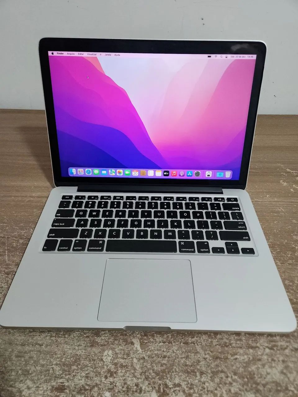 Macbook Pro Retina 13 A1502 2014 i5 8GB 500GB Osx Monterey