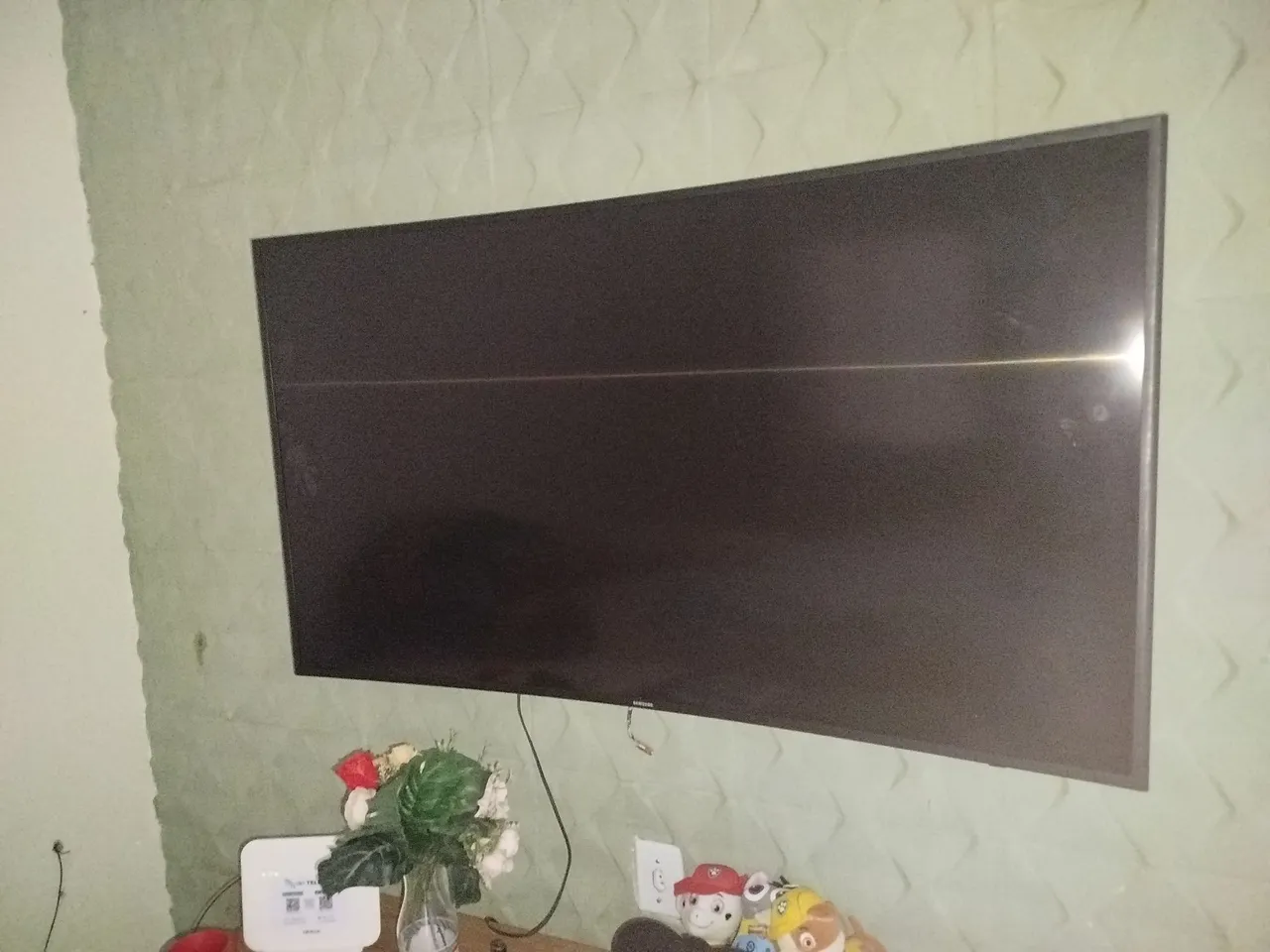 Tv Samsung 55 polegadas 4K para retirada de peças