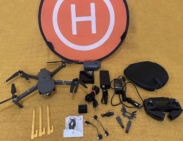 Drone DJI Mavic Pro + Controle + 2 Bat, GPS, Vídeo 4K/Fotos 20MP, Seminovo, Bolsa, Troco!  - Foto 5