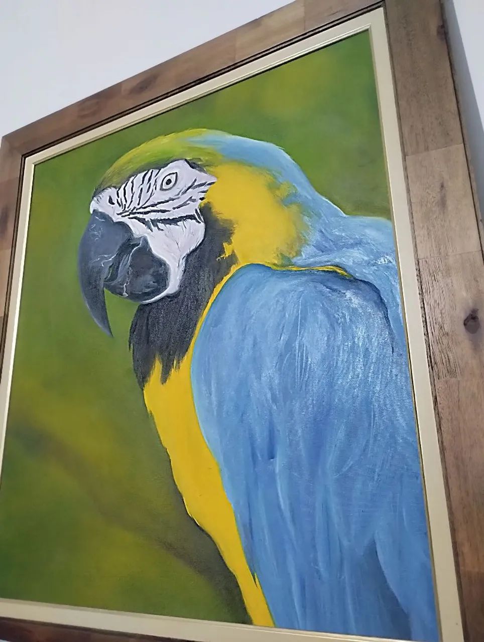 Quadro pintura óleo sobre tela