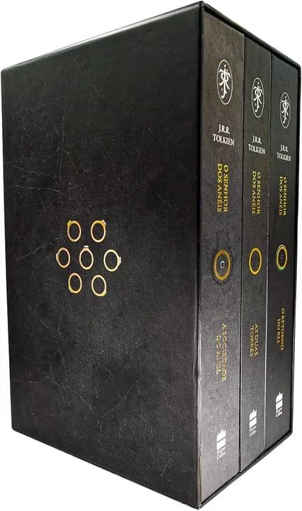 O Senhor dos Anéis - Edição Completa em 3 volumes capa dura