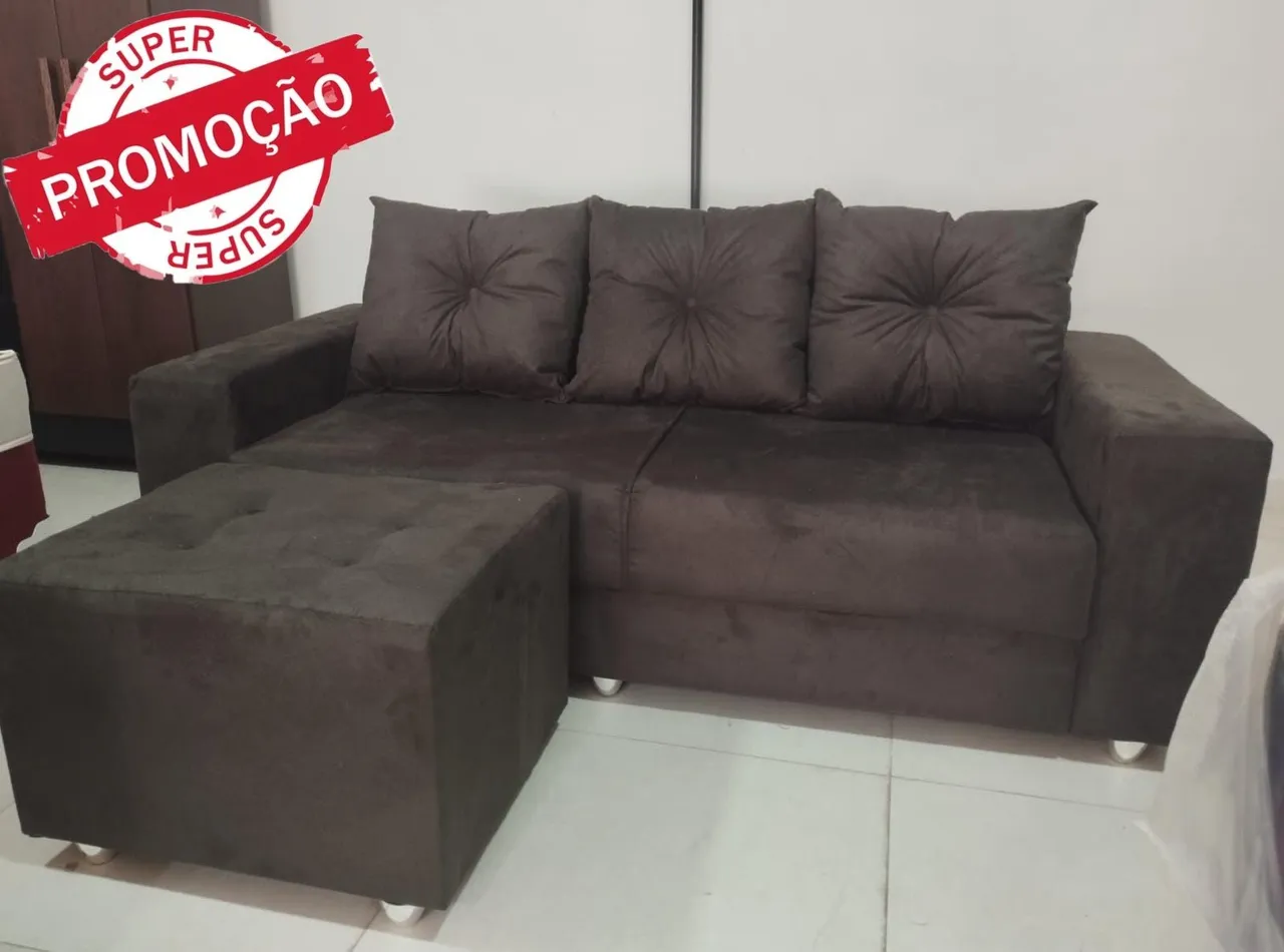 SOU A FÁBRICA, Sofá completo. Tá na promoção. Poucas peças