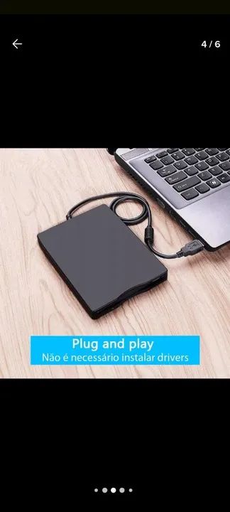 Drive de disquete externo Plug and Play