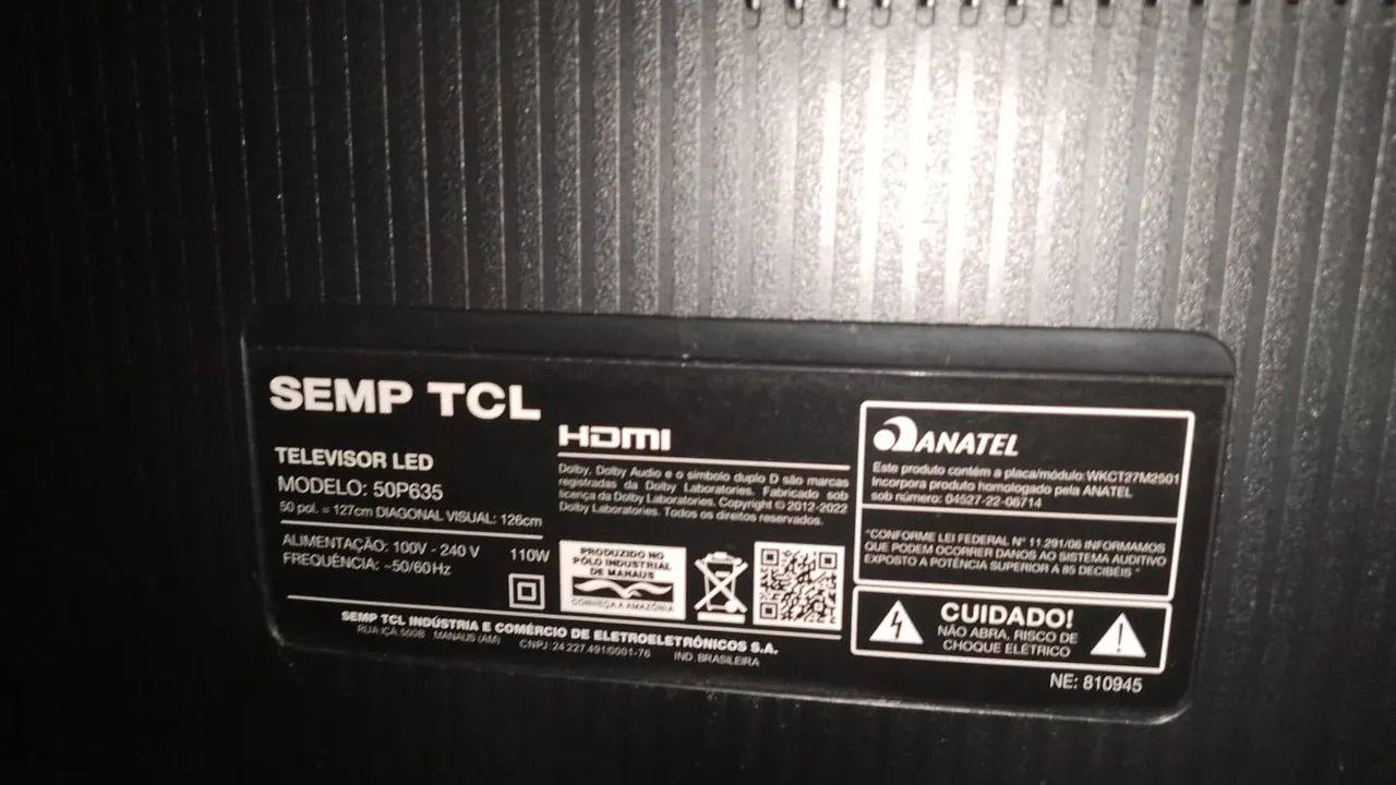 Televisao 50 polegadas 64313035450499120