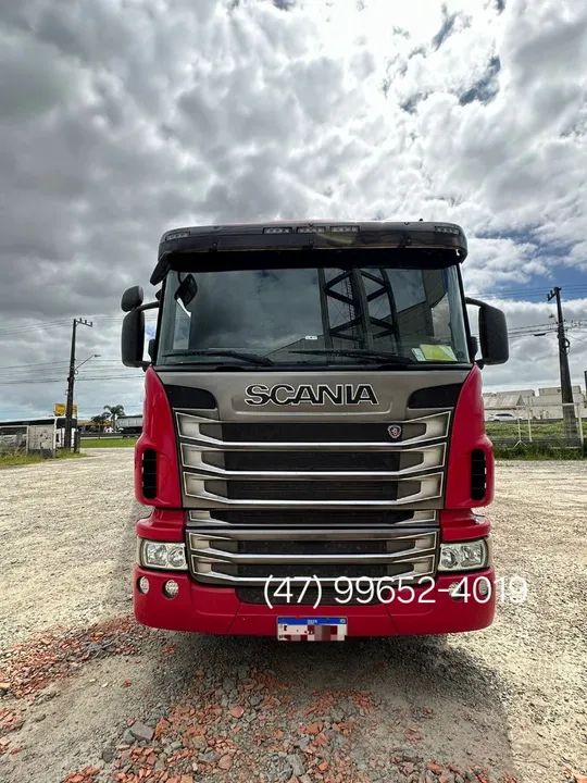 Caminhão Scania G440 6x2 automático 