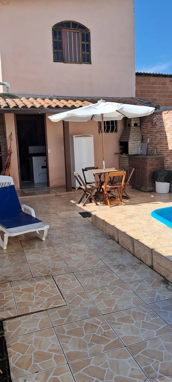 Casa para temporada em iguaba grande com piscina e churrasqueira