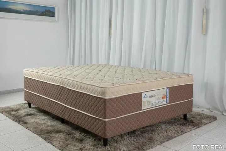 Orthopedic Double Bed Box Rondoconfort 138x188x60 D33 - Rondomóveis