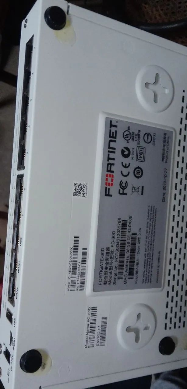 Fortinet 60F64286340058371121
