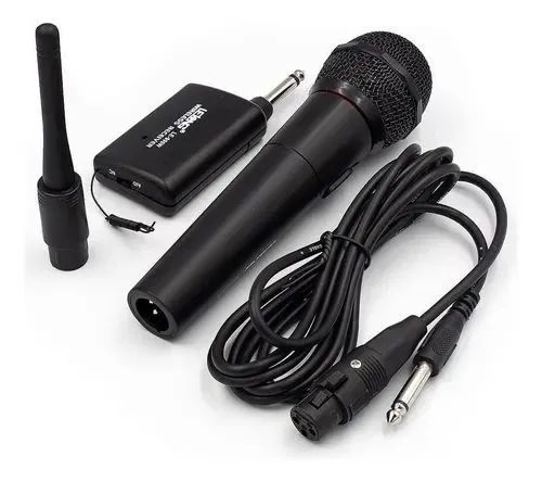 Microfone Sem Fio Profissional Completo Lelong - Foto 4