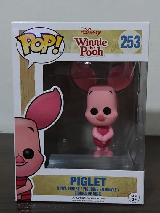 Funko Pop Piglet 253 Winnie The Pooh - Ursinho Pooh 