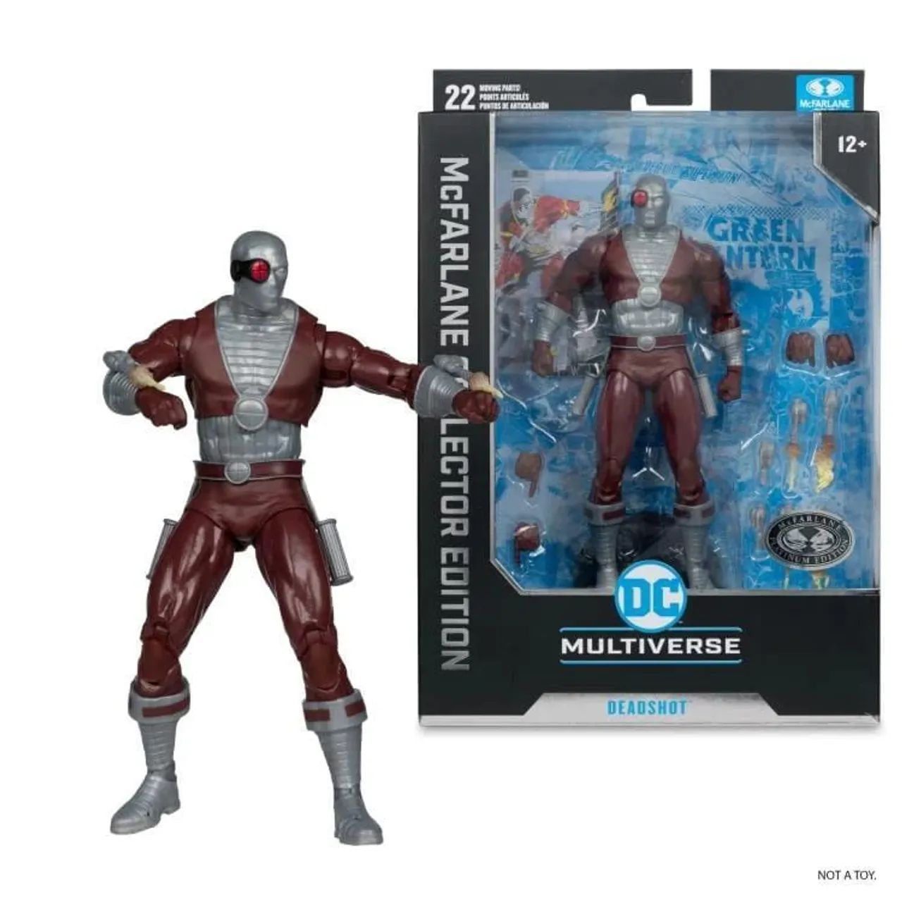 Action Figure Deadshot Pistoleiro - DC Multiverse - McFarlane