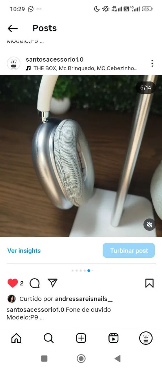 Fone de Ouvido Sem Fio P9 - Foto 5