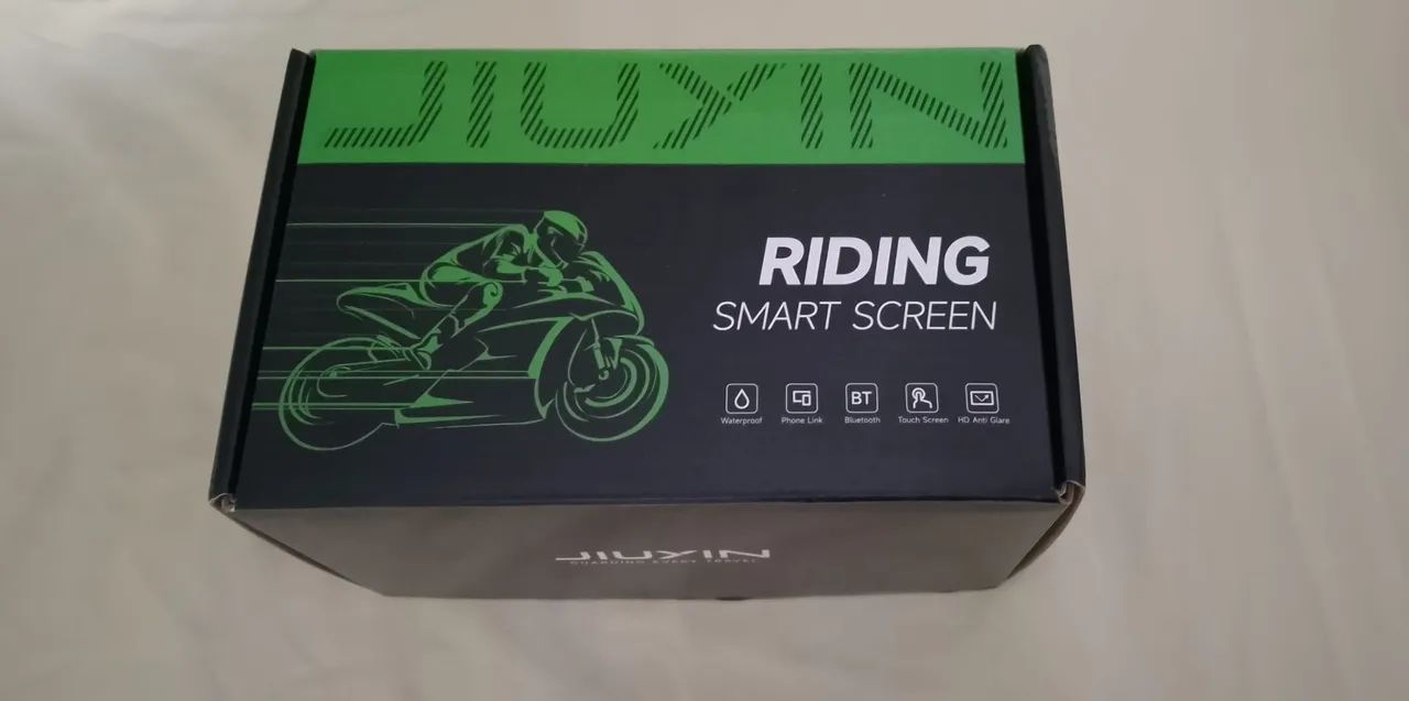 Central Multimídia para Moto - Tela 5 Polegadas - Carplay Auto