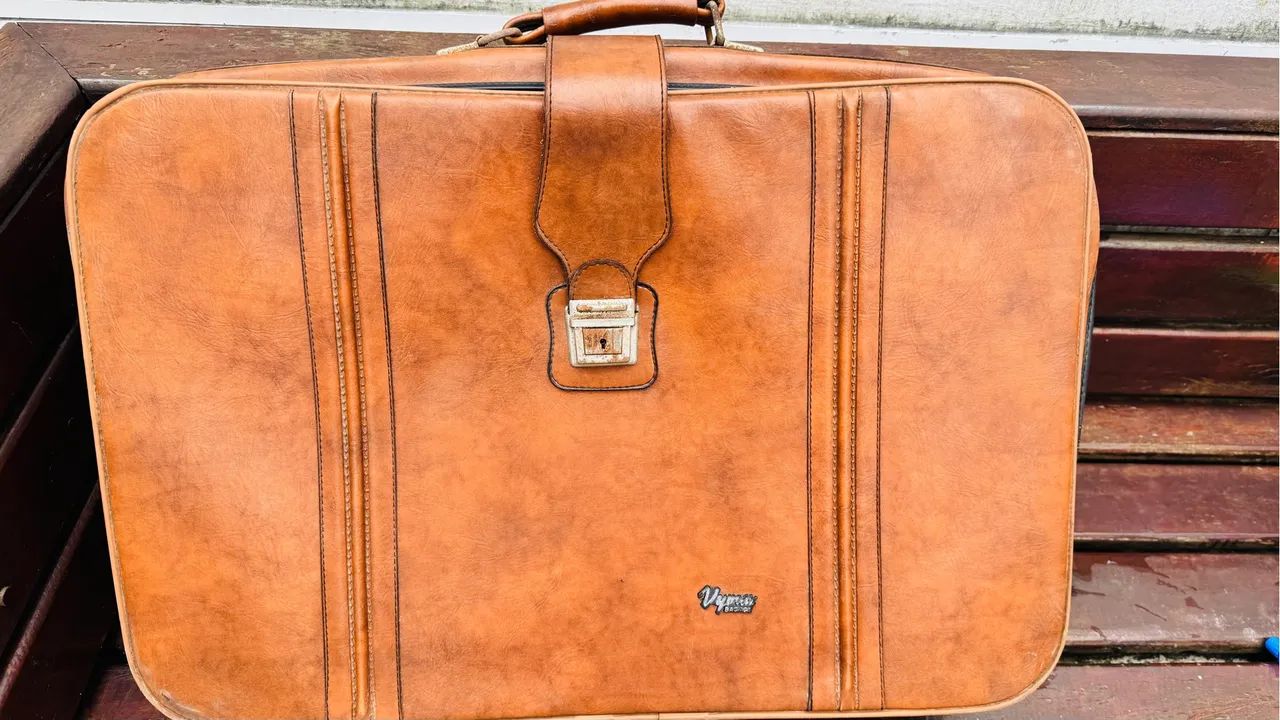 Maleta Vintage de Couro