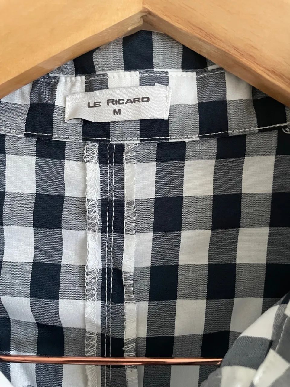 Vestido xadrez infantil sem manga tam M  - Foto 4