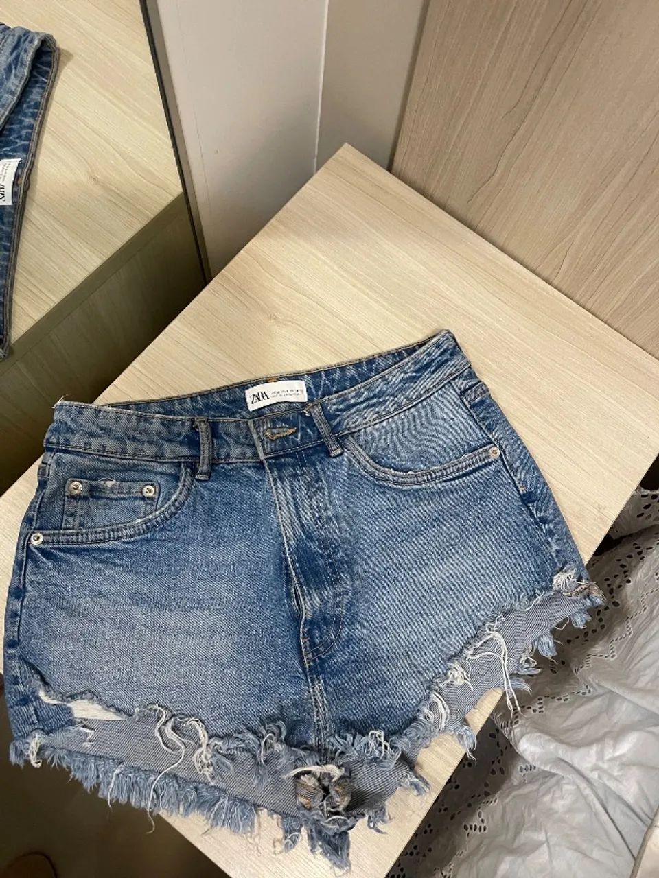 Shorts jeans Zara  - Foto 4