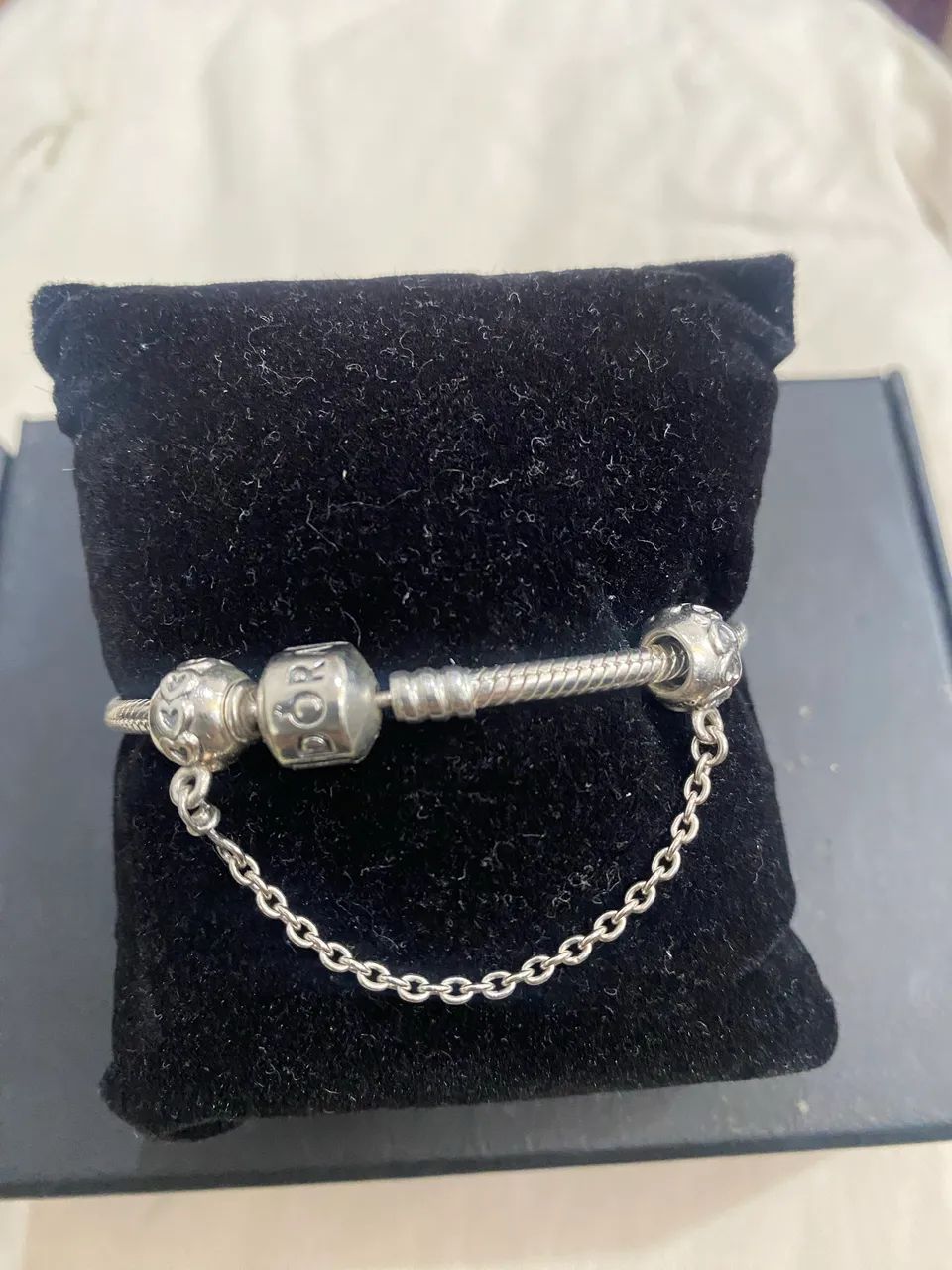 Pulseira Pandora Original na prata  - Foto 5