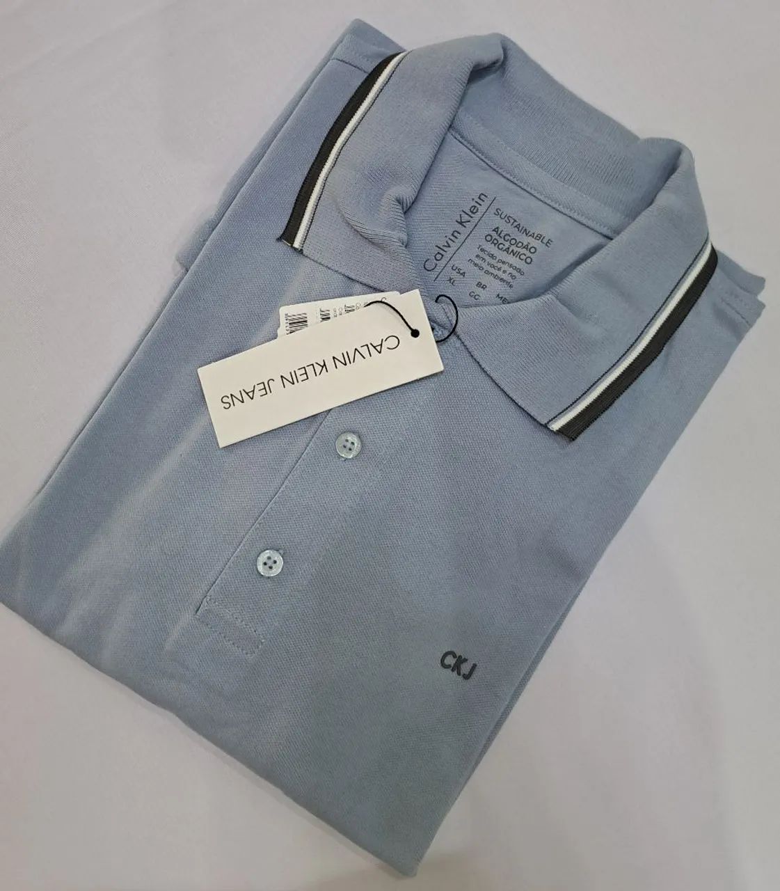 Camiseta Polo Calvin Klein Jeans  - Foto 2