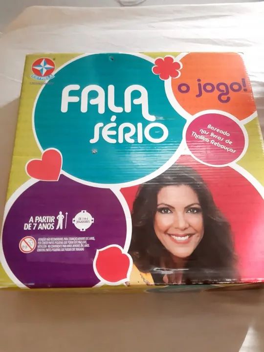 JOGO DE TABULEIRO FALA SÉRIO 