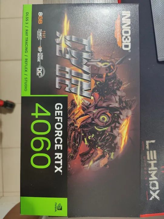 Placa de Vídeo Inno3D GeForce RTX 4060 8GB