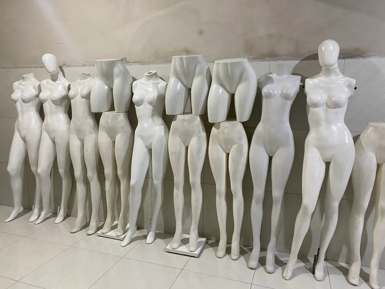 Manequins completos com braço e cabeça bem conservado  - Foto 2