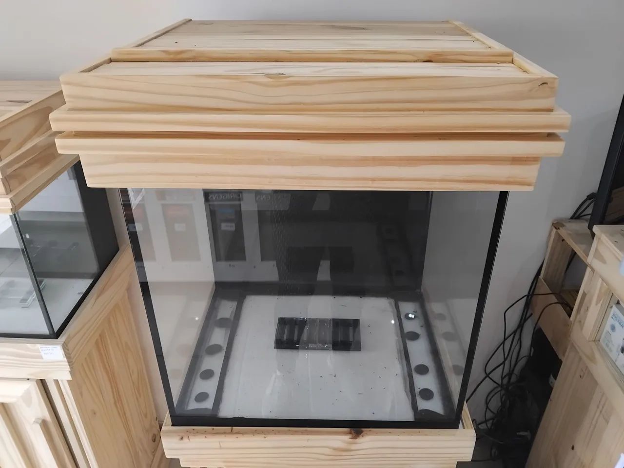 AQUÁRIO CUBO COM SUMP TRASEIRO  - Foto 5