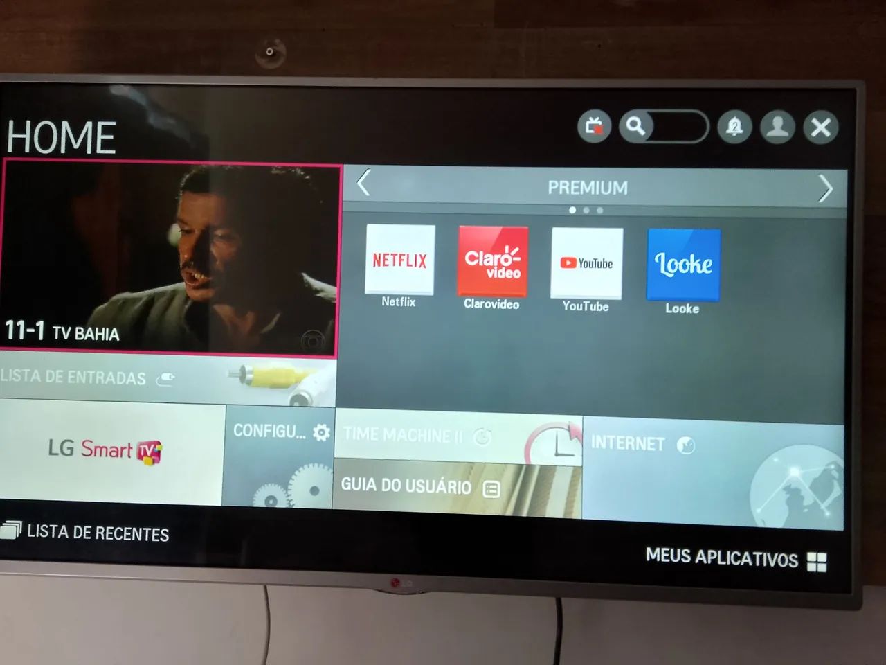TV LG smart de 42 polegadas no precinho pra hoje  - Foto 2