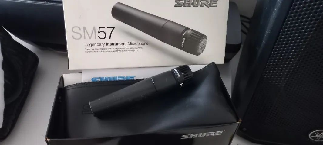 Microfone para Instrumentos Shure SM57 - Foto 3