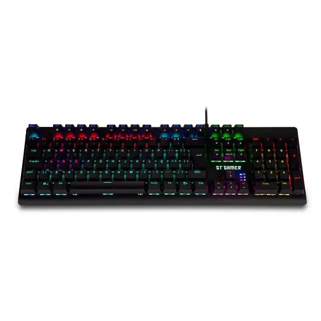 Teclado Mecânico GT Mechanical RGB Switch Red - WZetta