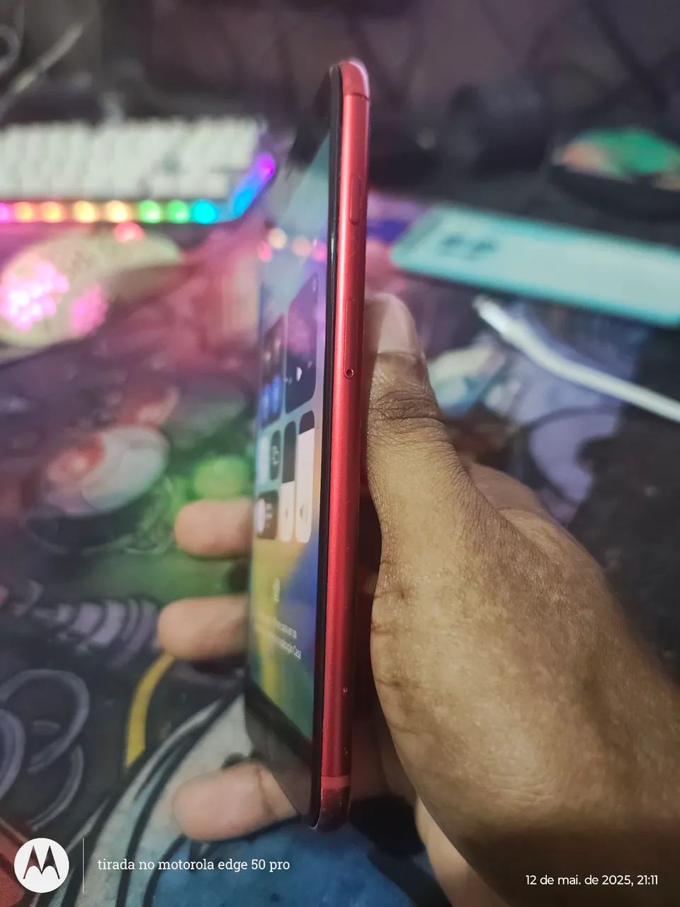 iPhone 8 plus vermelho - Foto 3