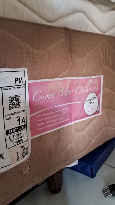 Cama Box de casal Mac orthocrin  - Foto 2