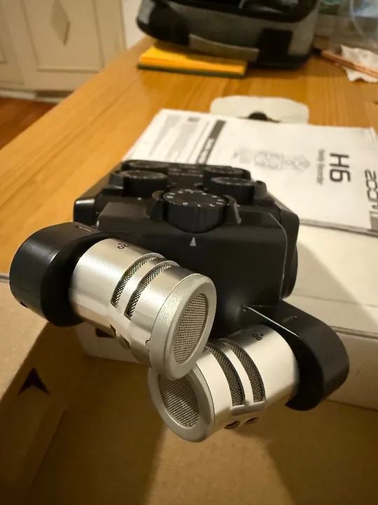 Gravador de áudio Zoom H6  - Foto 4