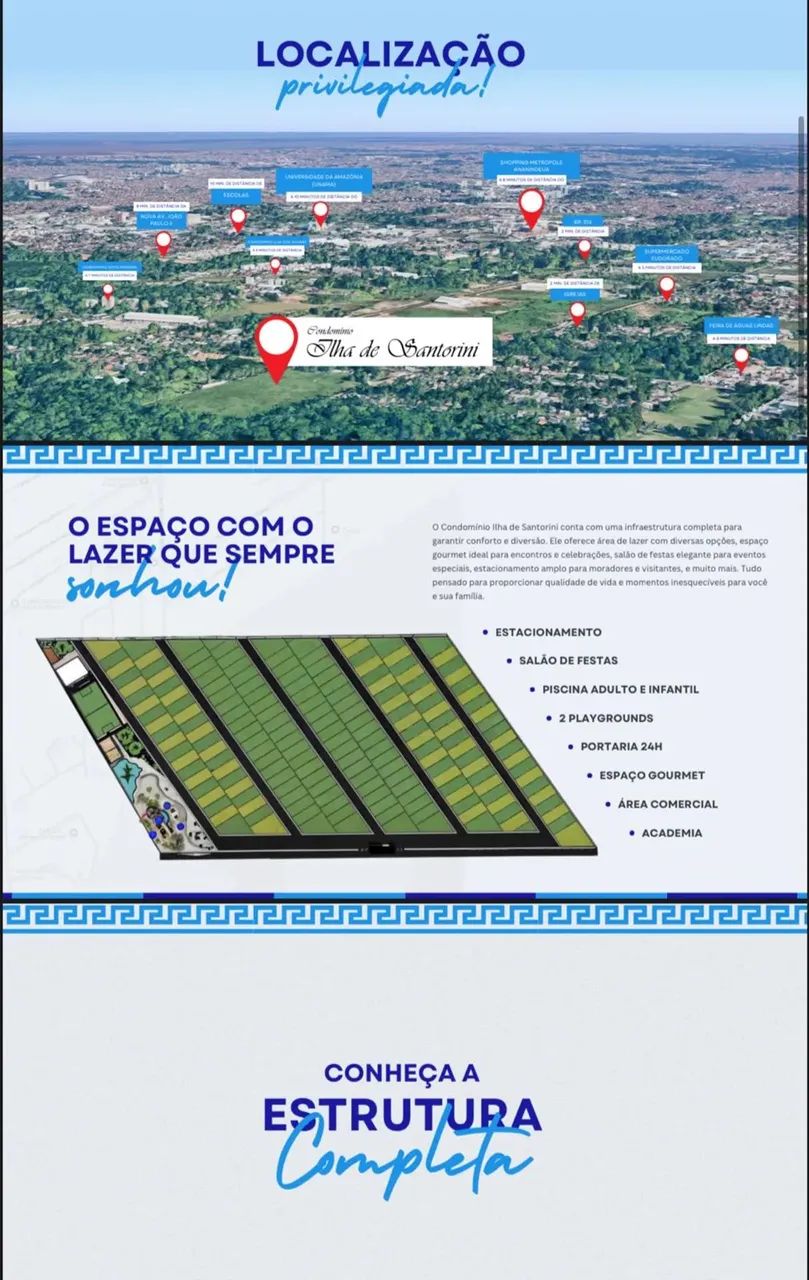 LOTE A VENDA NO CONDOMÍNIO ILHA DE SANTORINI - Foto 5
