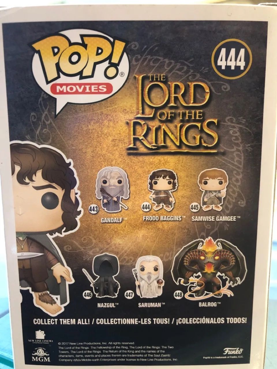 Funko Pop Frodo Baggins 444 Original - Foto 3