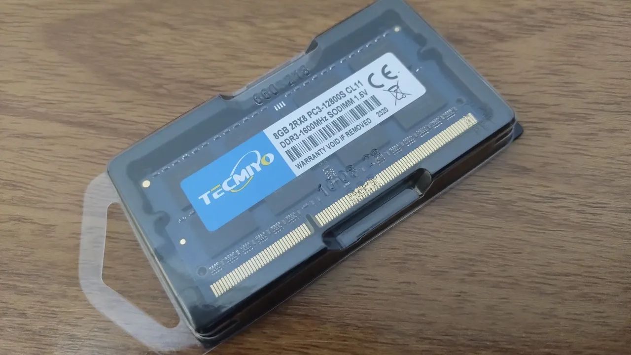 8GB DDR3 1600MHz SODIMM TECMIYO RAM Memory 1.5v (rare) new64289465724675120