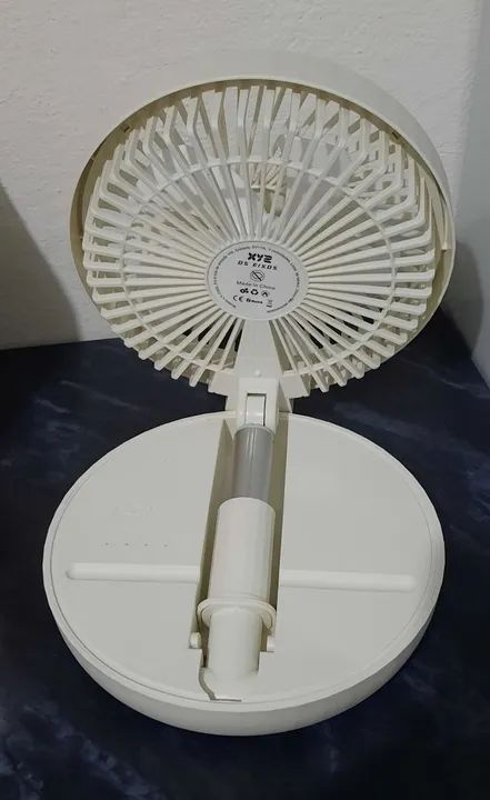 Ventilador dobrável portátil novo. - Foto 2
