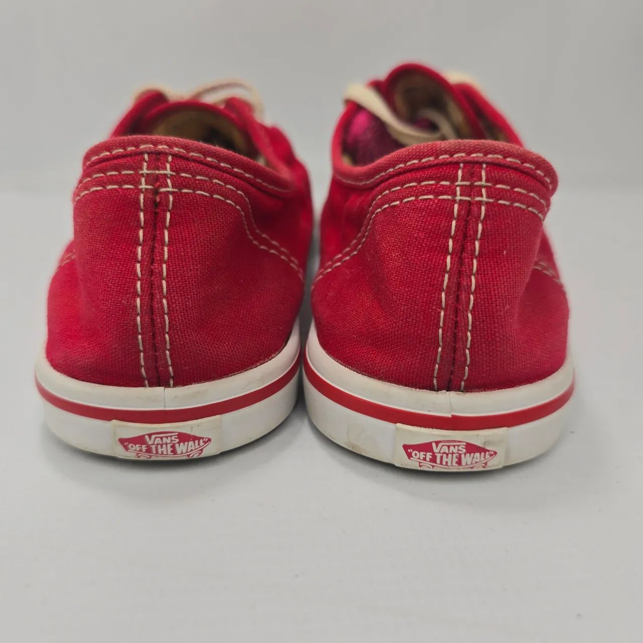 Tênis Vans vermelho original - Foto 5